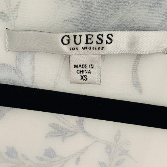 GUESS Boho Floral Midi Wrap Dress - Picture 4 of 4